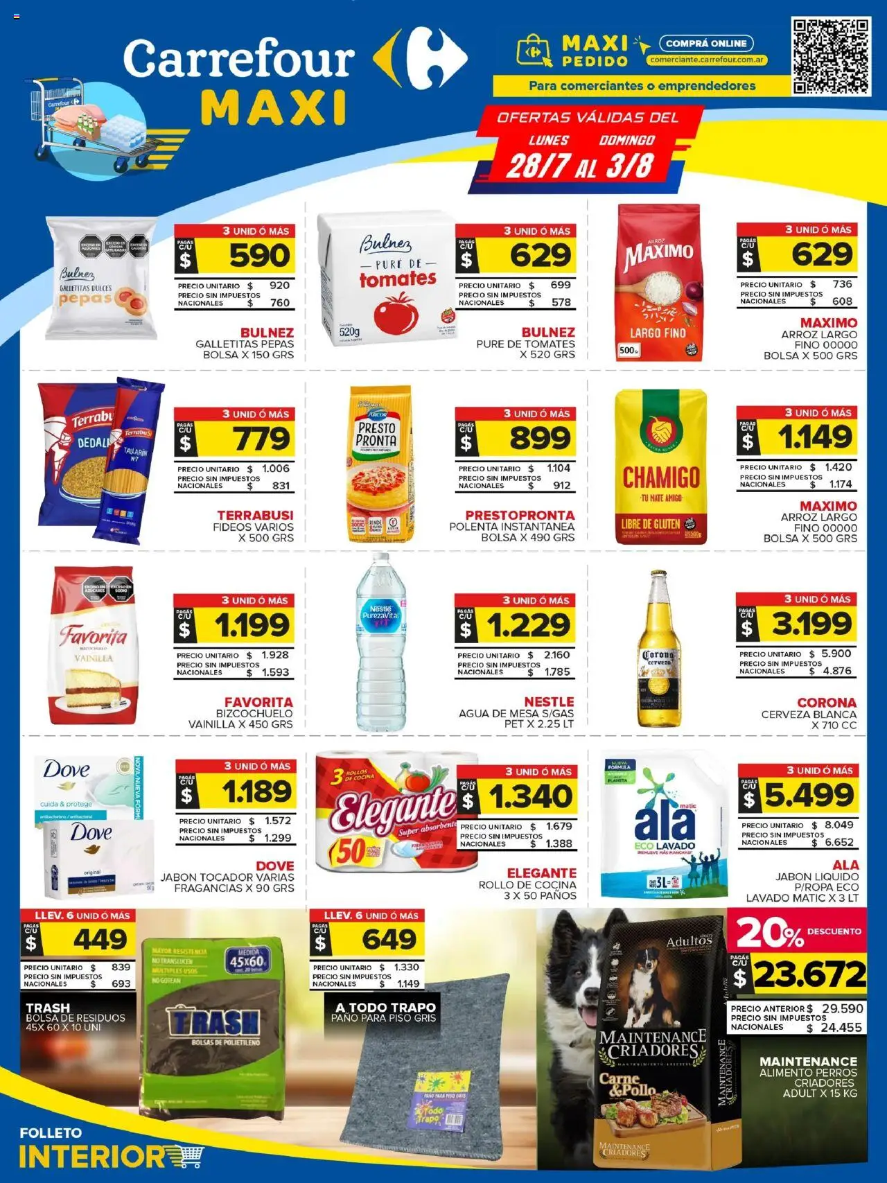 Carrefour Maxi Catálogo - Córdoba del 28/07/2025 Online