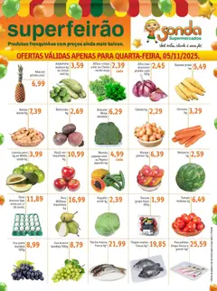 Pré-Visualização do folheto "Ofertas Feirão" da loja Sonda válido a partir de 05/11/2025