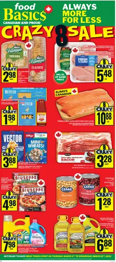 Preview of leaflet Food Basics weekly flyer - Kanata from shop Food Basics is valid from Mar 05, 2026