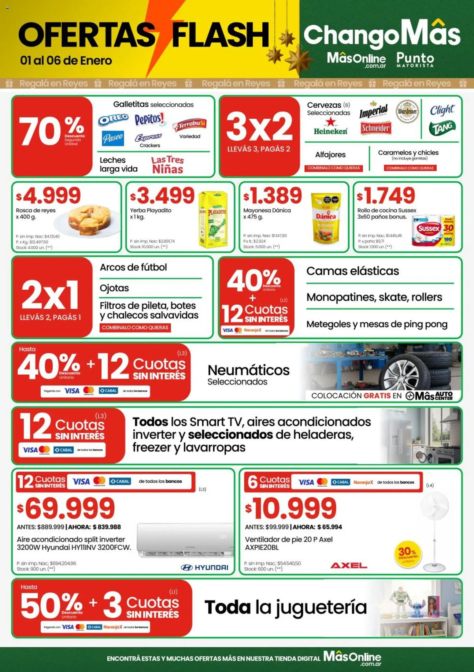 Vista previa del folleto de la tienda Changomas válido desde el 01/01/2026 