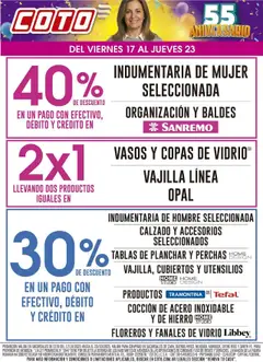 Vista previa del folleto de la tienda Coto válido desde el 17/10/2025 
