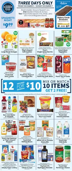 Ad Preview of Food City Weekly Ad from 12/03/2025 | Page: 2