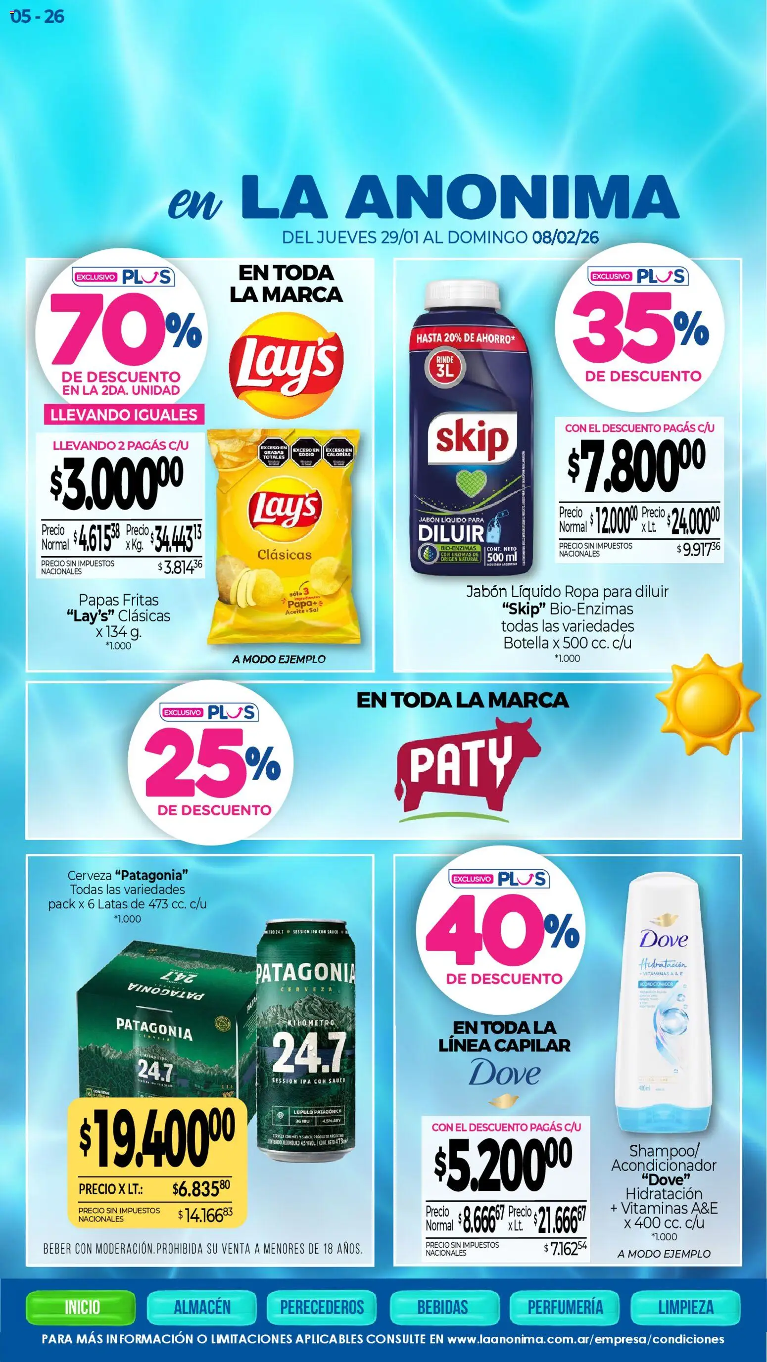 Vista previa del folleto de la tienda La Anonima válido desde el 29/01/2026 