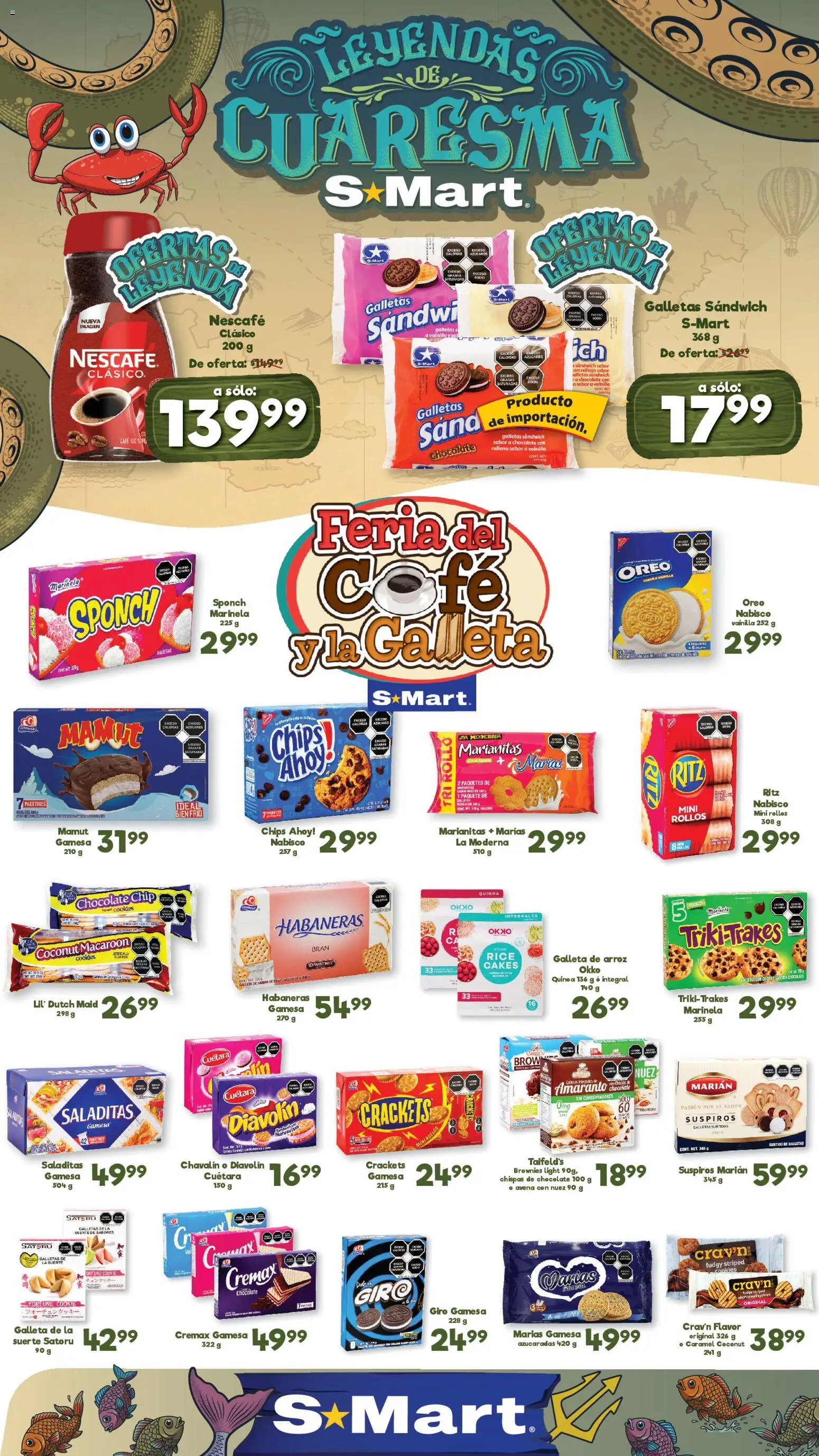 Vista previa las ofertas de la tienda S-Mart - S-Mart folleto Ofertas de feria Chihuahua desde el 17/03/2026 
