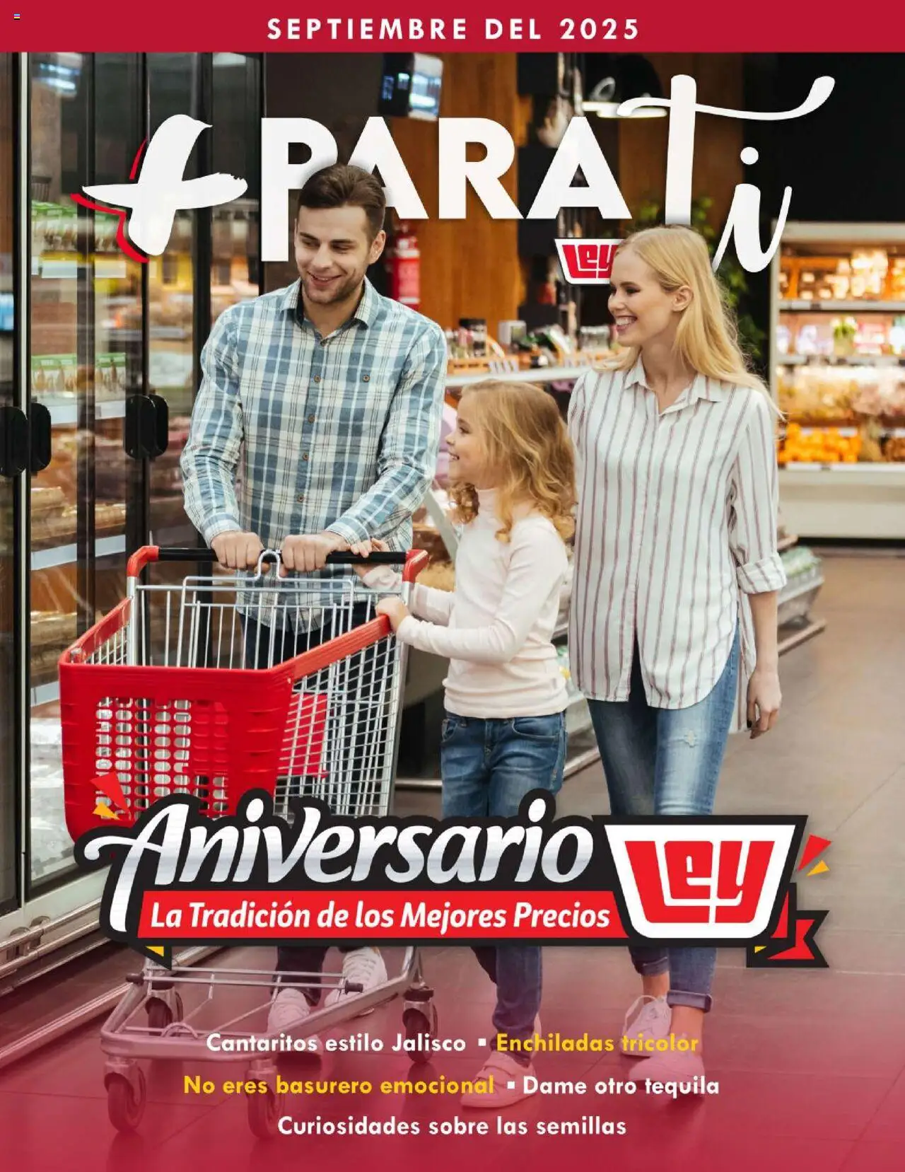 Revista Ley + Para Ti Casa Ley y sus promociones válidas desde el 12/09/2025 - Número de página 1
