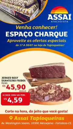 Pré-Visualização do folheto "Encarte - CE" da loja Assaí Atacadista válido a partir de 17/07/2025