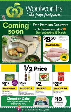 Preview of catalogue Weekly Catalogue 25th February from shop Woolworths valid 24/02/2026