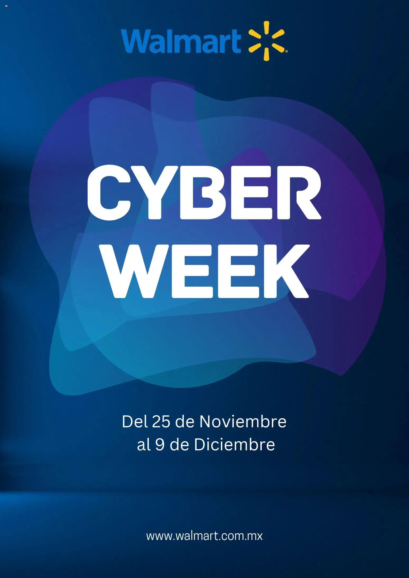Vista previa las ofertas de la tienda Walmart - Cyber Monday desde el 25/11/2025 