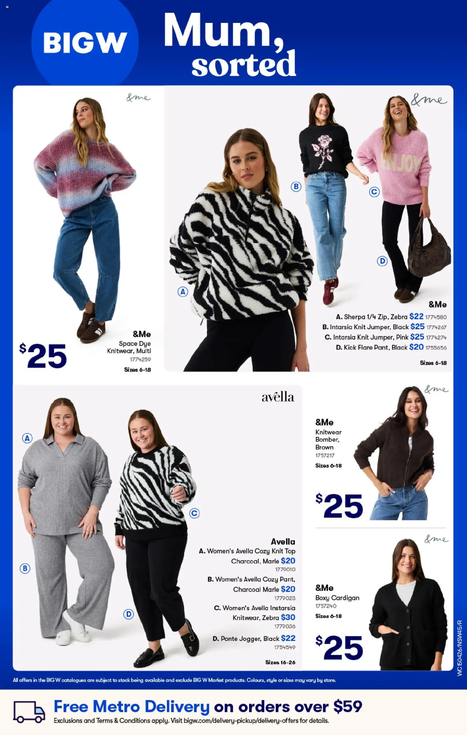 Preview of catalogue Big W Catalogue - Mom sorted from shop Big W valid 16/04/2026