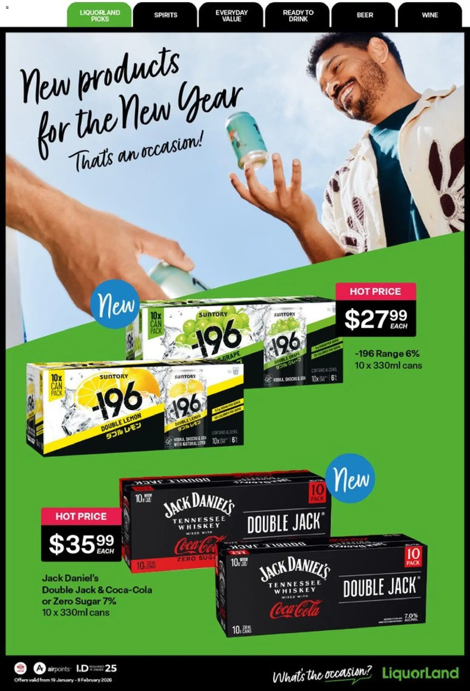 Preview of catalogue Catalogue from shop Liquorland valid 19 Jan 2026