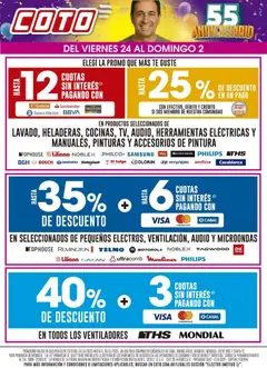 Vista previa del folleto de la tienda Coto válido desde el 24/10/2025 