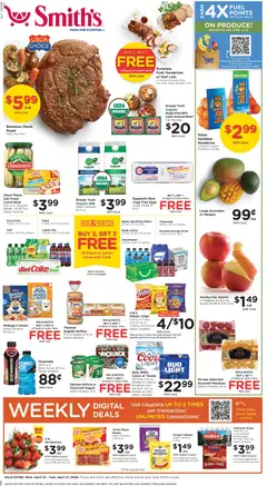 Ad Preview of Smith's Smith's Weekly Ad - NM from 04/15/2026