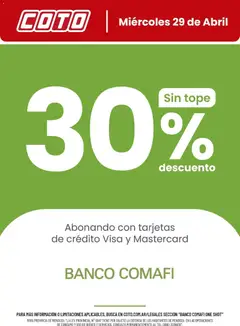 Vista previa del folleto de la tienda Coto válido desde el 29/04/2026 