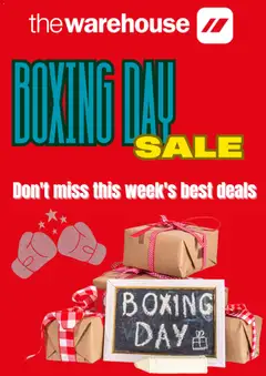 Preview of catalogue Catalogue from shop The Warehouse valid 29 Dec 2025