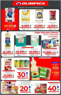  Vista previa del prospecto Ofertas BLACK DAYS del almacen Olímpica válida del 12/11/2025 al 18/11/2025 | Página : 2