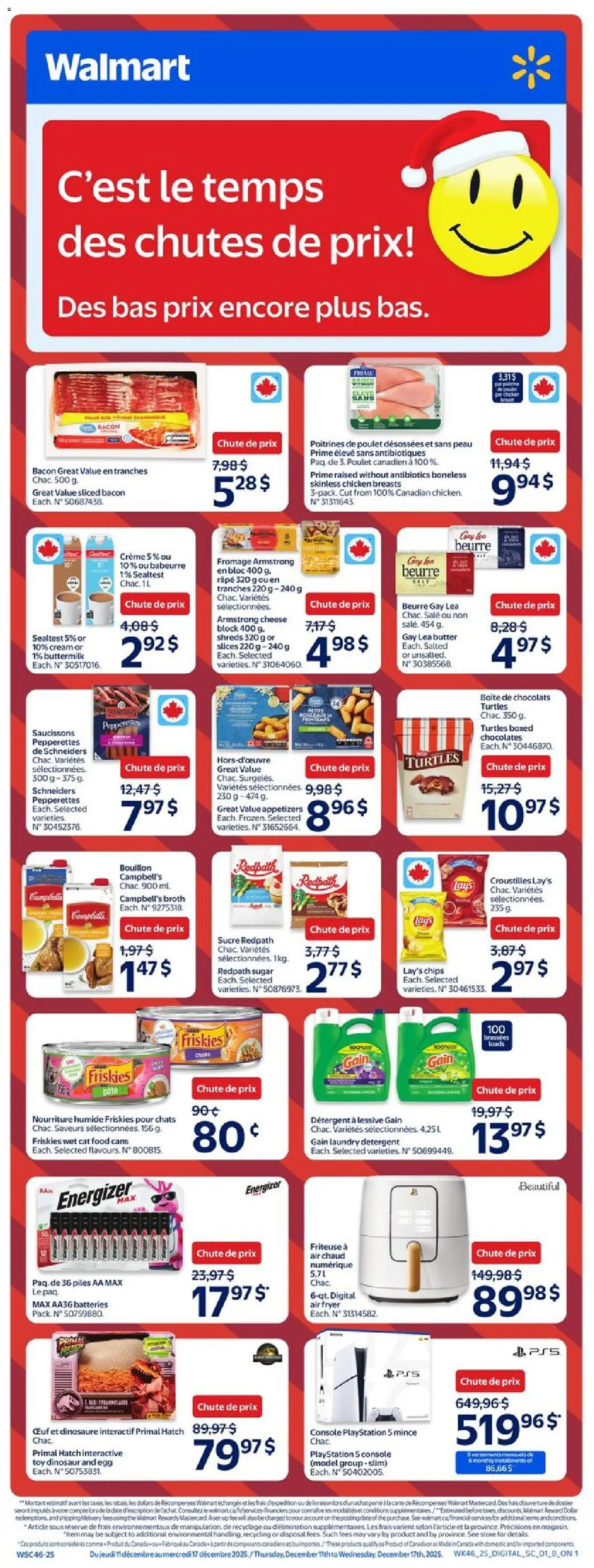 Preview of leaflet Circulaire from shop Walmart is valid from Dec 11, 2025