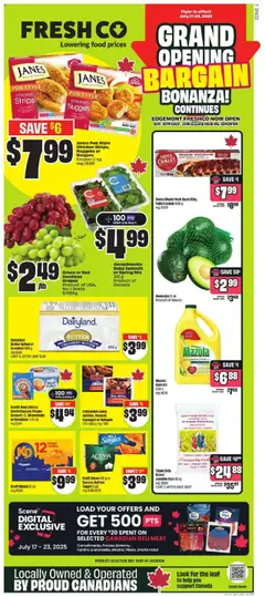 Preview of leaflet Weekly Flyer - AB from shop FreshCo is valid from Jul 17, 2025