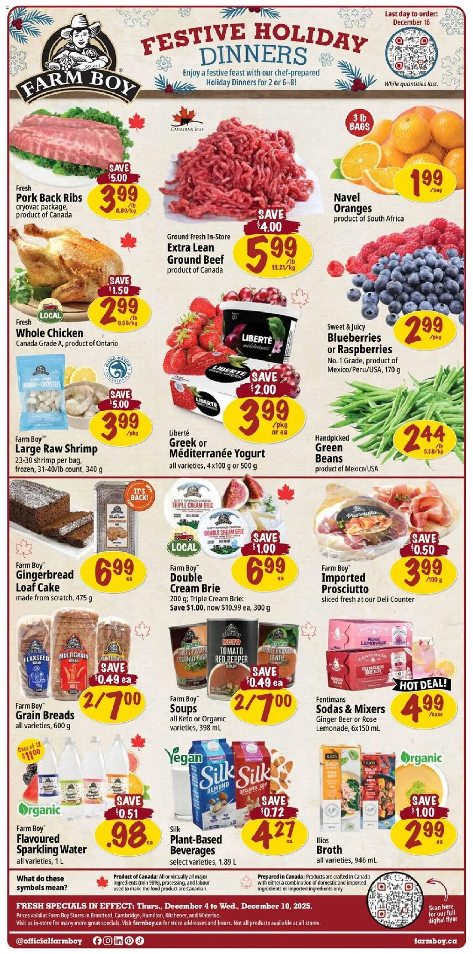 Preview of leaflet Weekly flyer / circulaire from shop Farm Boy is valid from Dec 04, 2025