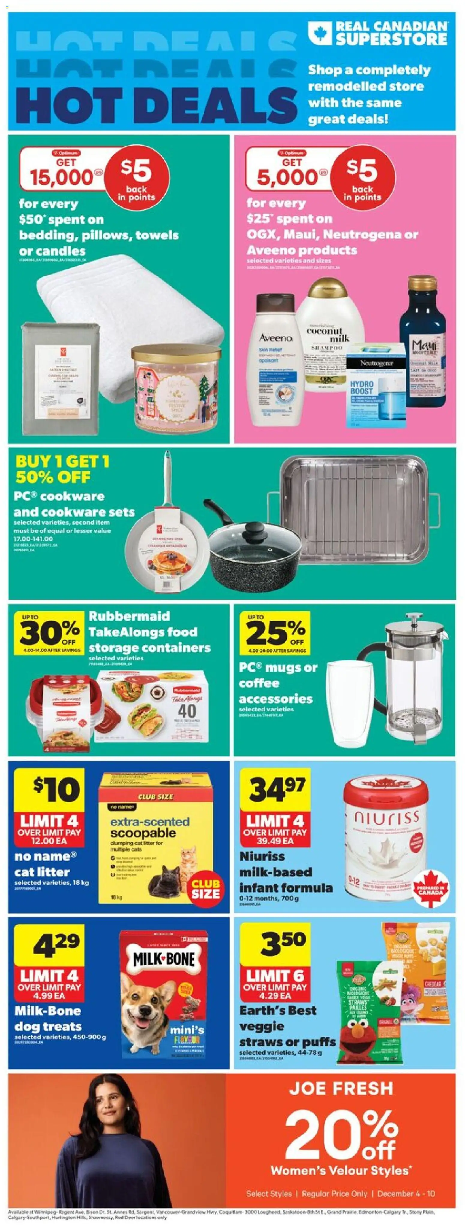 Preview of leaflet Weekly Flyer - MB from shop Real Canadian Superstore is valid from Dec 04, 2025
