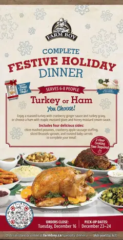 Preview of leaflet Weekly flyer / circulaire from shop Farm Boy is valid from Nov 20, 2025 | Page: 7