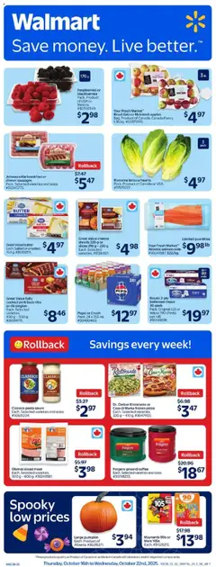 Preview of leaflet Weekly Flyer from shop Walmart is valid from Oct 16, 2025