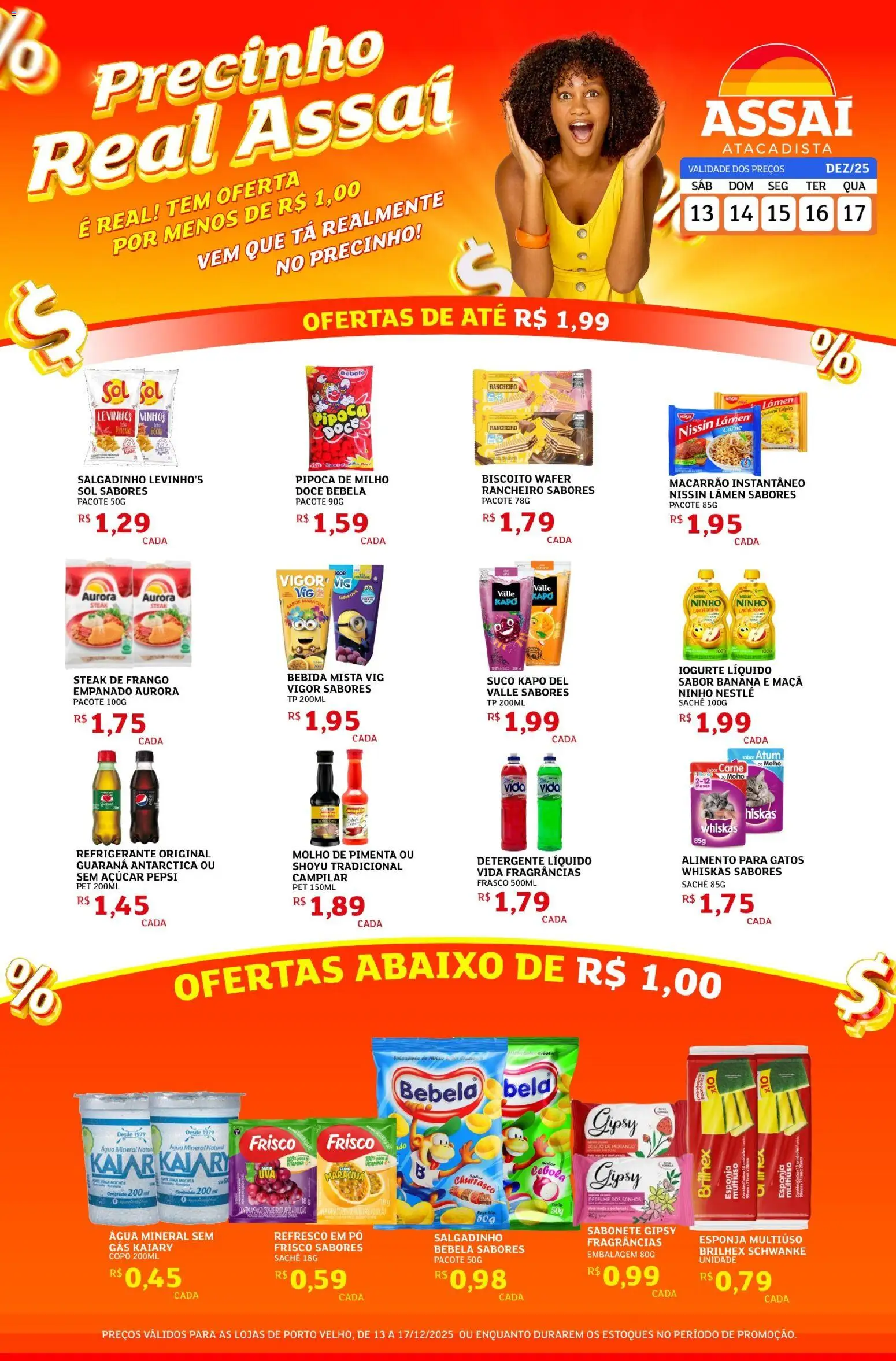 Pré-Visualização do folheto "Encarte - RO" da loja Assaí Atacadista válido a partir de 13/12/2025