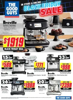 Preview of catalogue Breville Black Friday from shop The Good Guys valid 26/11/2025