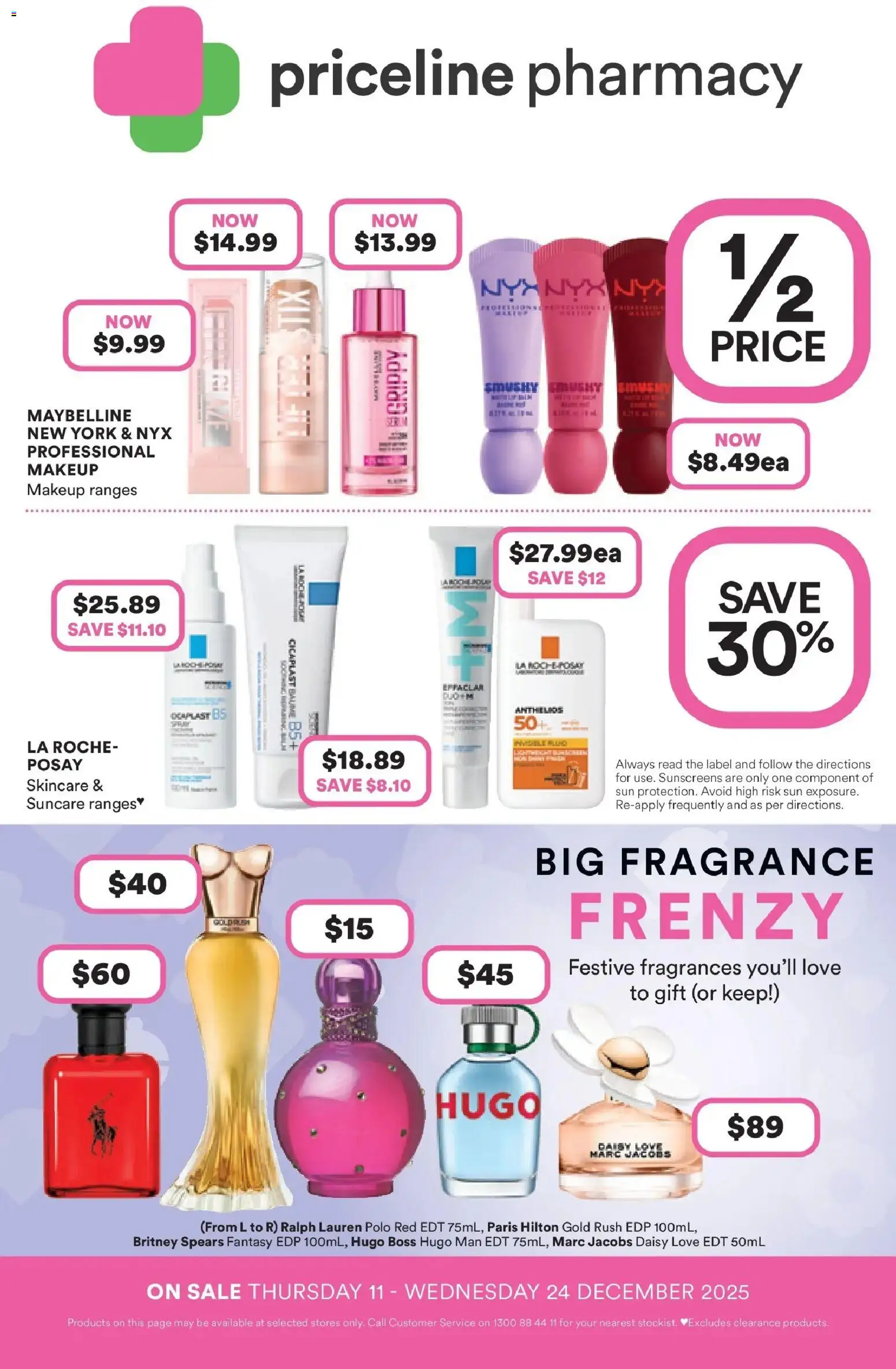 Preview of catalogue Catalogue Mudgee from shop Priceline Pharmacy valid 11/12/2025