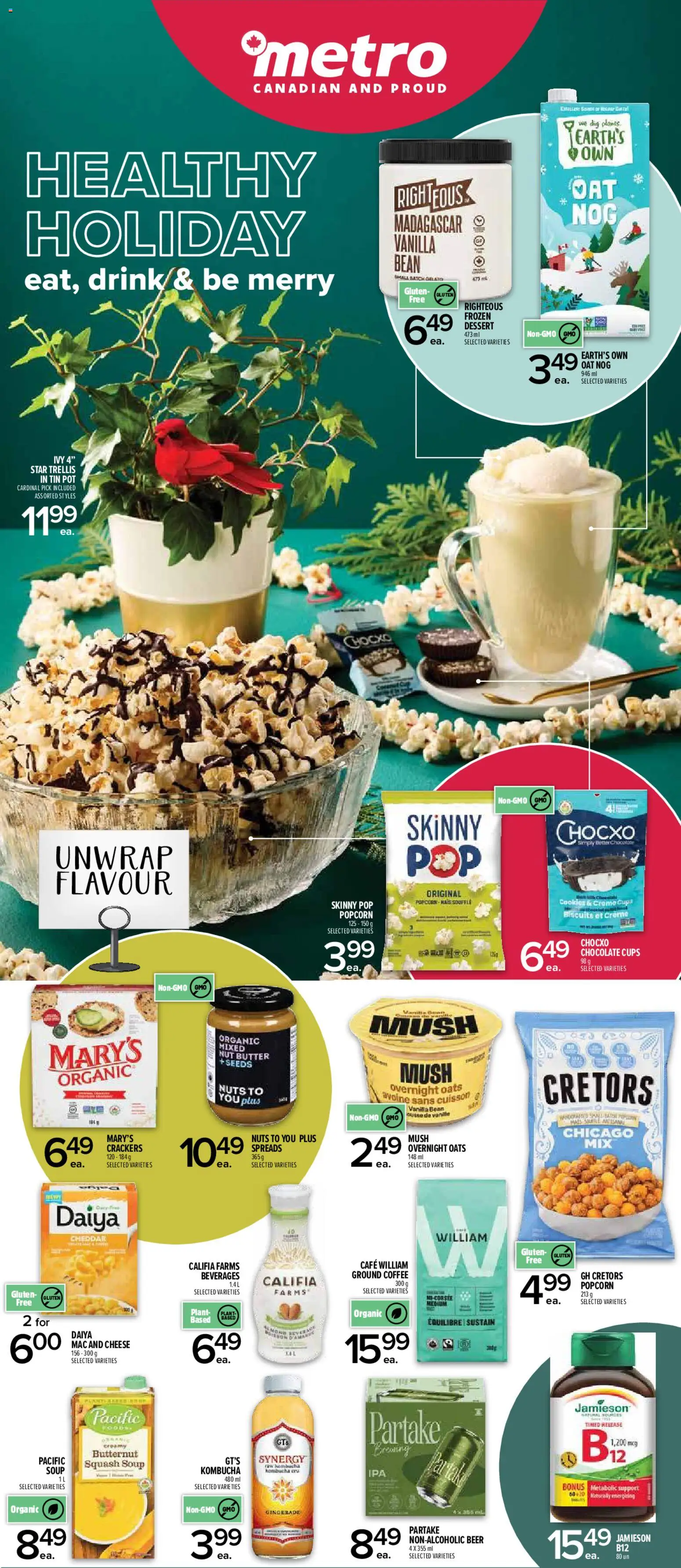 Preview of leaflet Health and Wellness Digital Specialty Flyer from shop Metro is valid from Nov 20, 2025