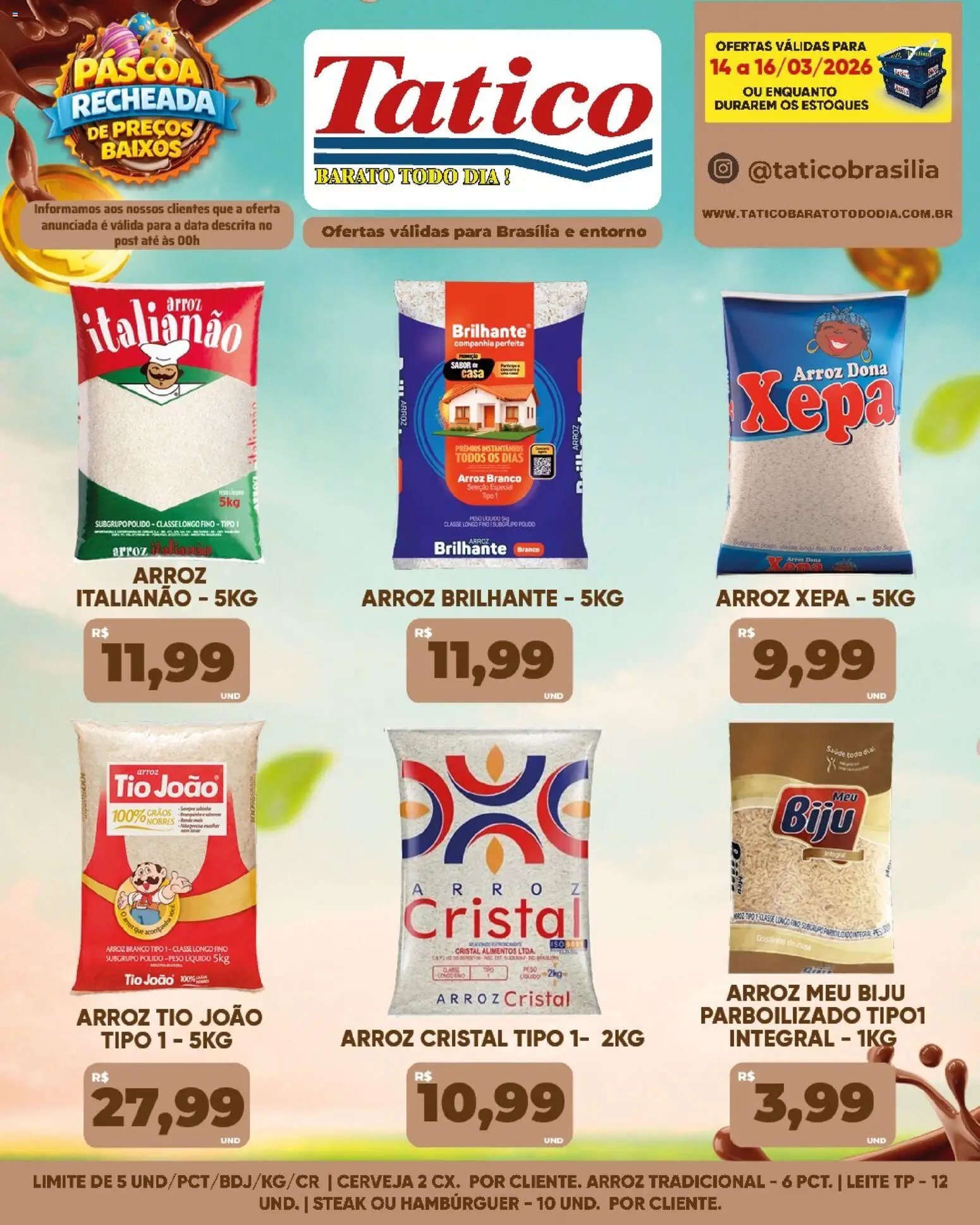 Pré-Visualização do folheto "Tatico ofertas Fim de Semana" da loja Tatico válido a partir de 14/03/2026