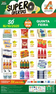 Pré-Visualização do folheto "Ofertas - AL" da loja Atacadão válido a partir de 16/10/2025