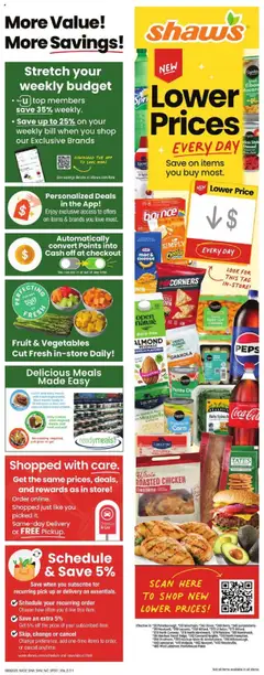 Ad Preview of Shaw's Weekly Ad - NH from 08/08/2025