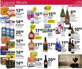 Ad Preview of Cash Wise Weekly Liquor from 11/28/2025