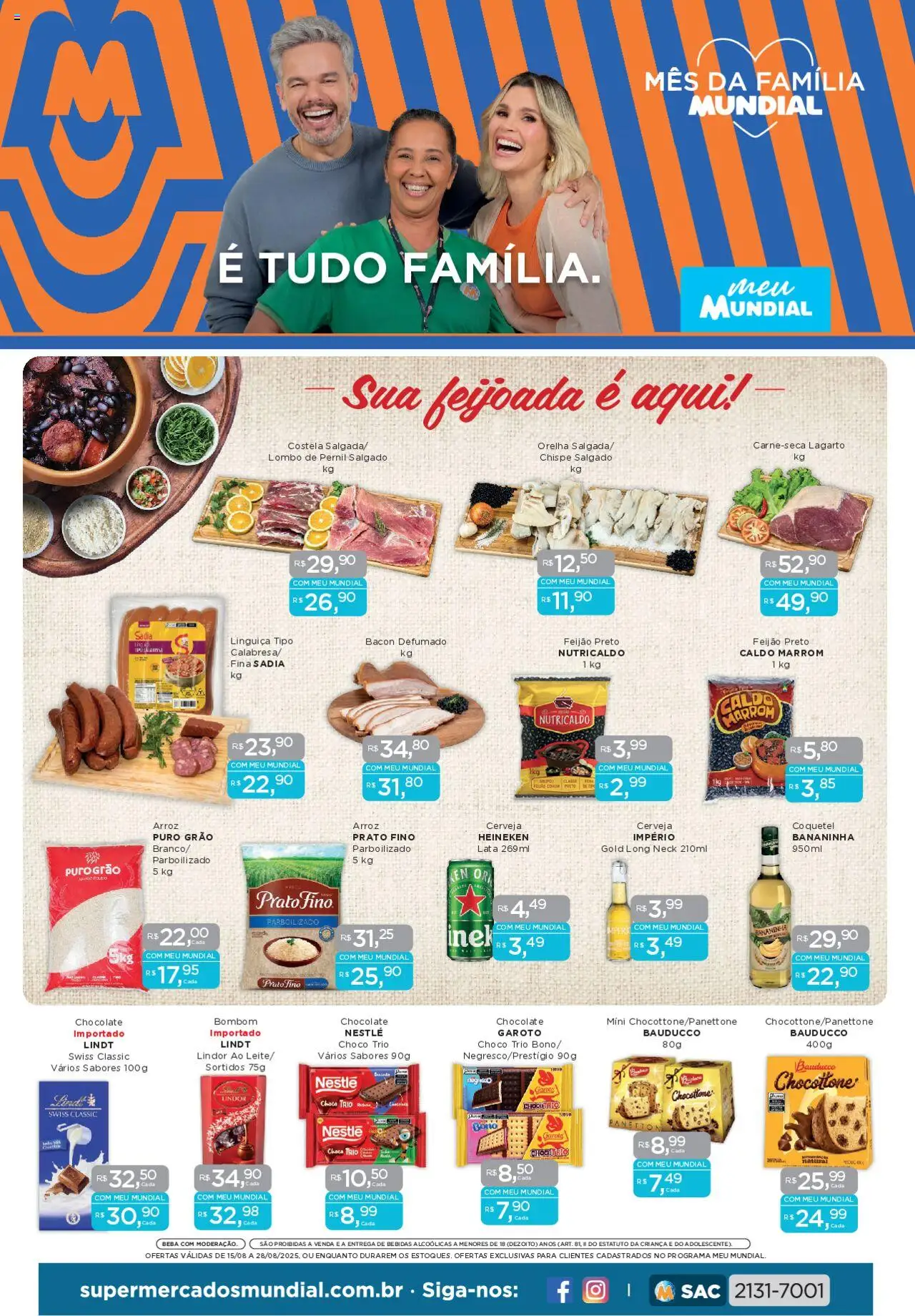 Mundial folheto "Ofertas da semana" válido a partir de 15/08/2025 - número de página 1