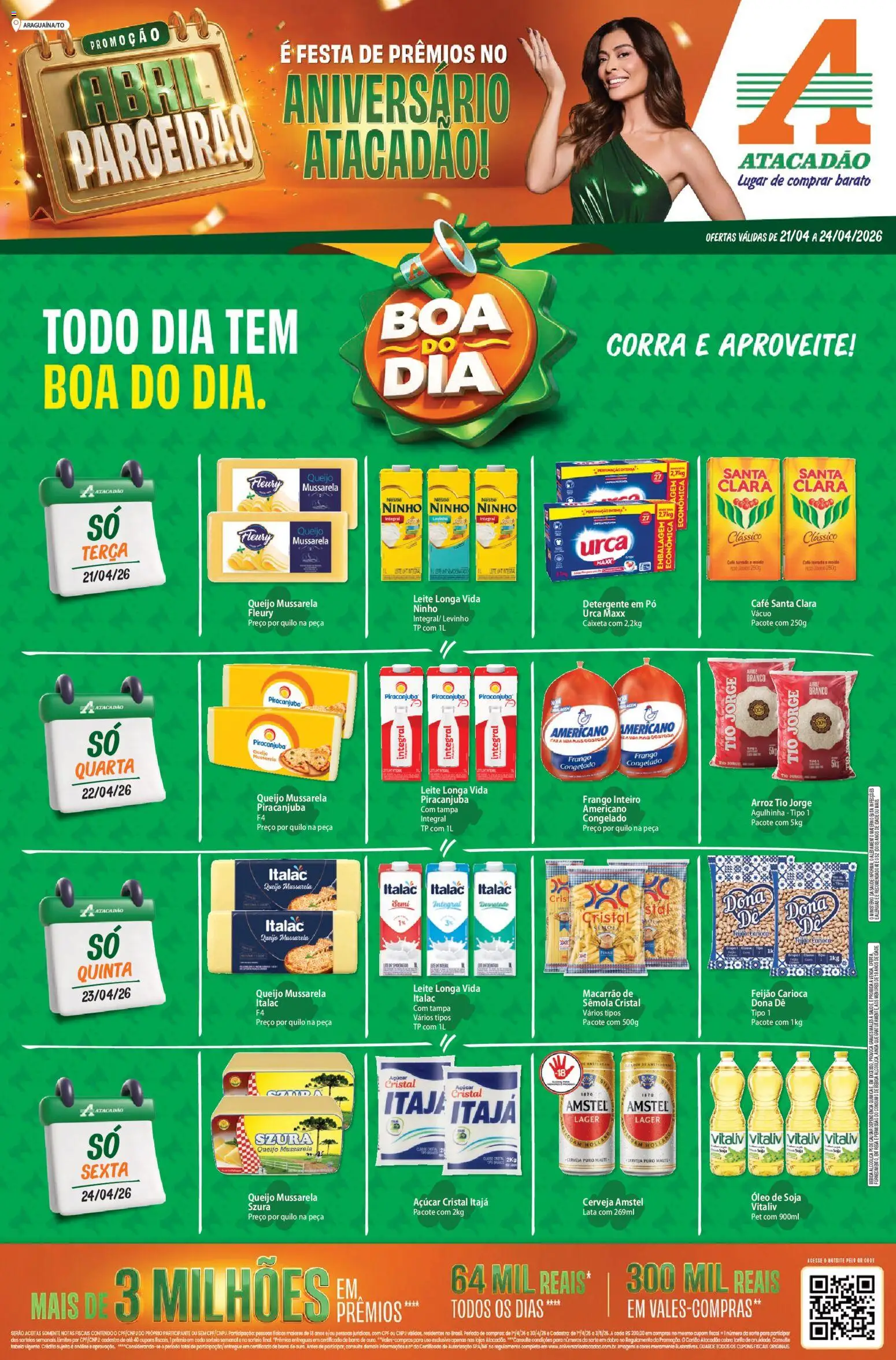 Pré-Visualização do folheto "Atacadão ofertas - TO" da loja Atacadão válido a partir de 21/04/2026