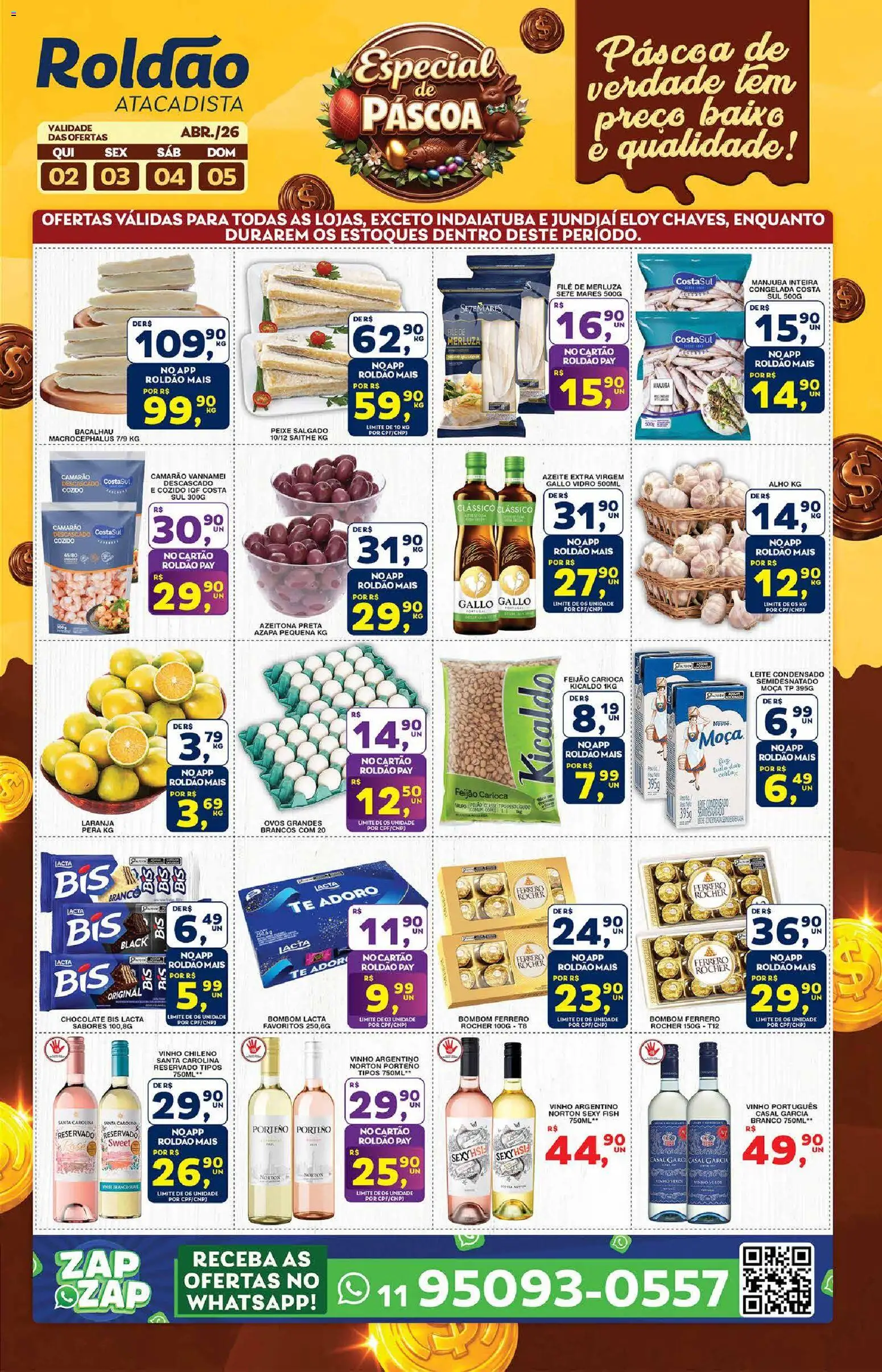 Pré-Visualização do folheto "Roldão ofertas Fim de Semana" da loja Roldão válido a partir de 02/04/2026