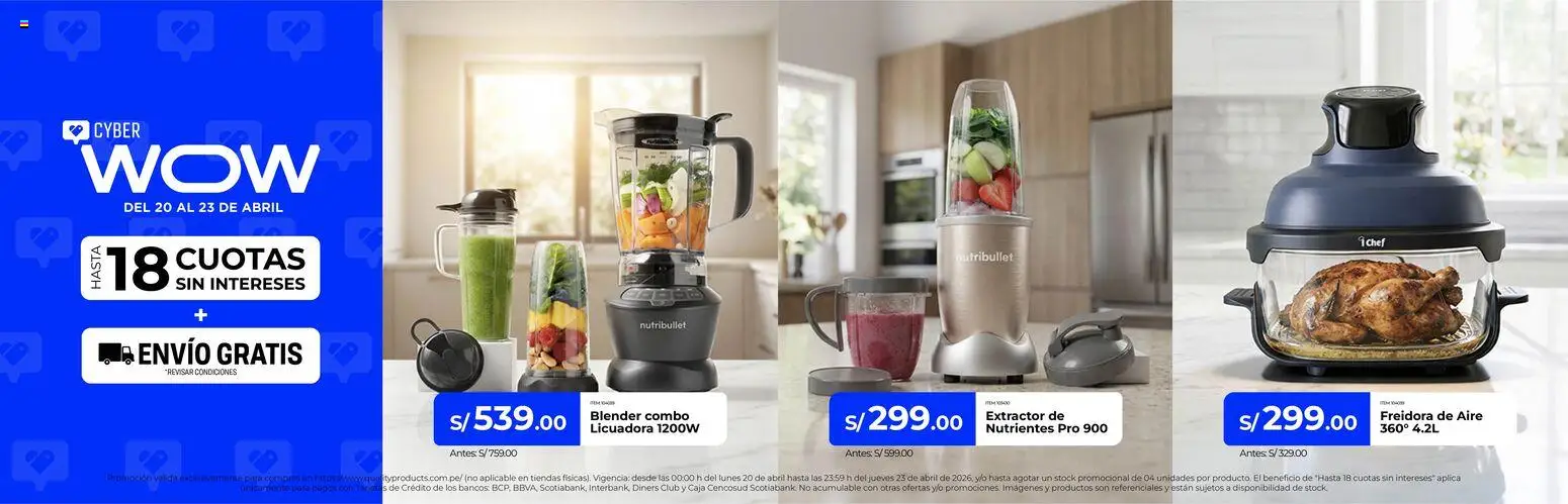 Vista previa de Quality Products - Cyber Wow de la tienda Quality Products válido desde 20/04/2026