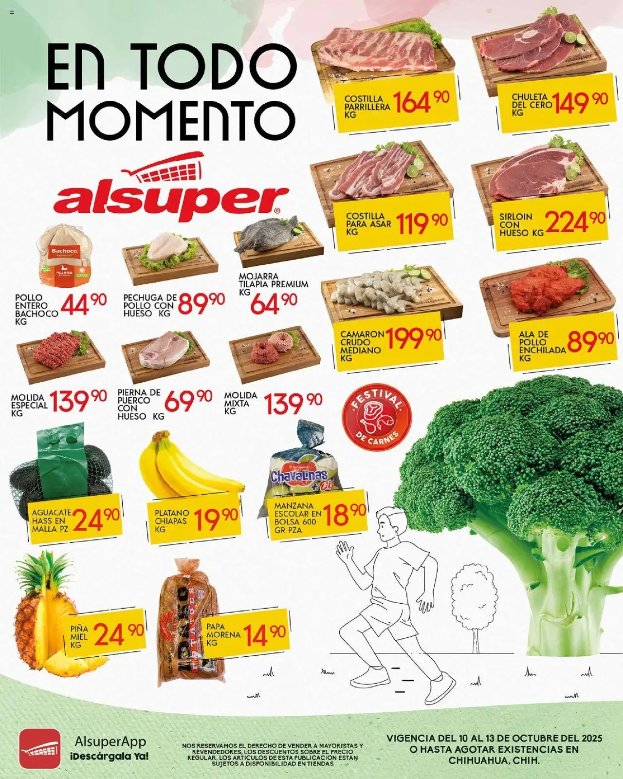 Folleto Alsuper y sus promociones válidas desde el 10/10/2025 - Número de página 1