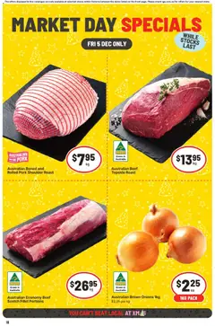 Preview of catalogue Market Day Specials - VIC from shop IGA valid 05/12/2025