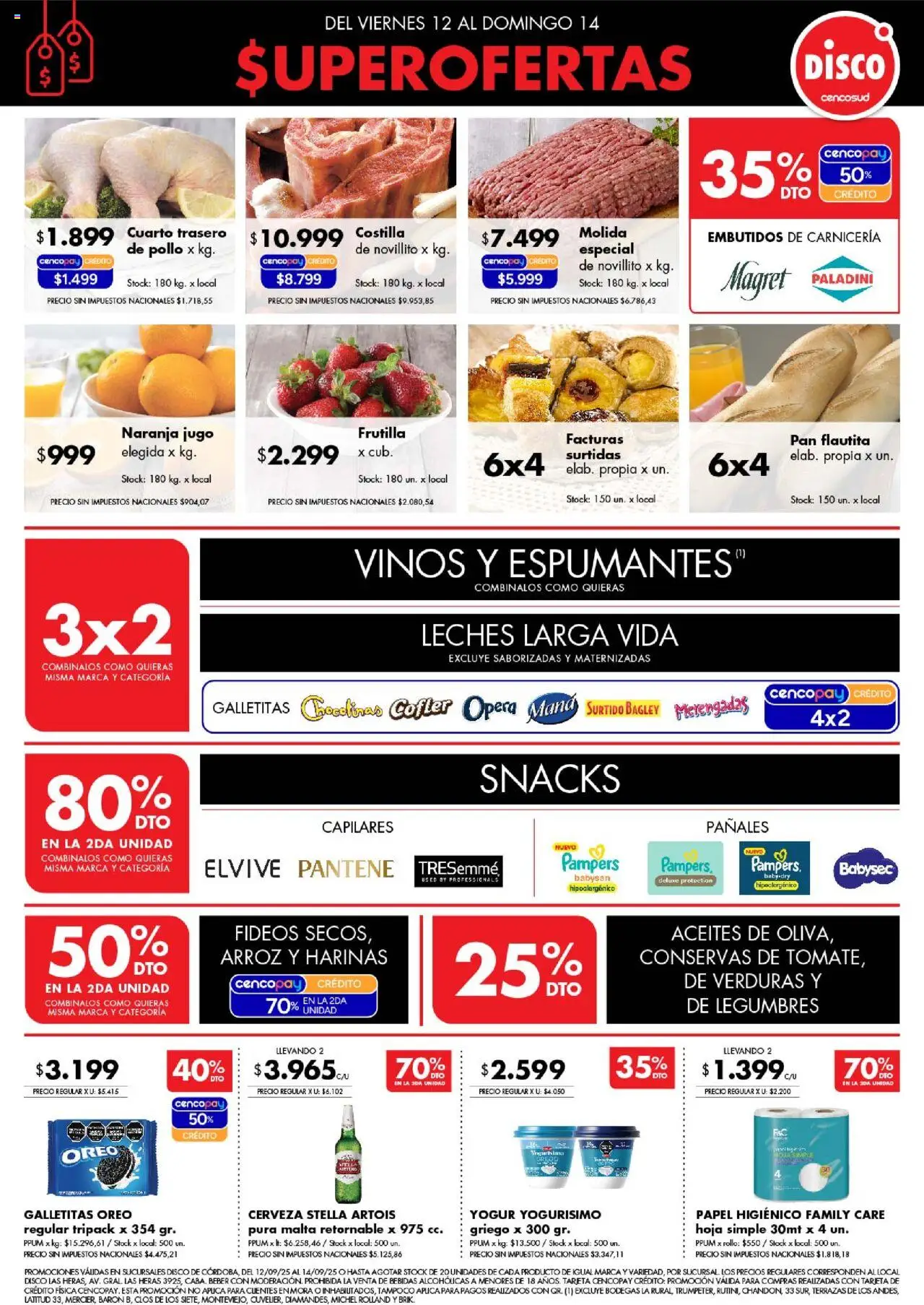 Disco Ofertas | Córdoba del 12/09/2025 Online