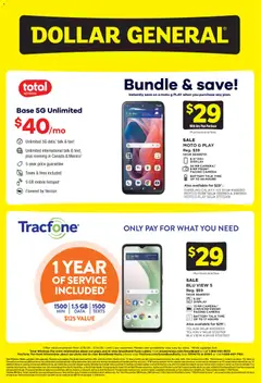 Ad Preview of Dollar General Wireless Deals from 02/15/2026