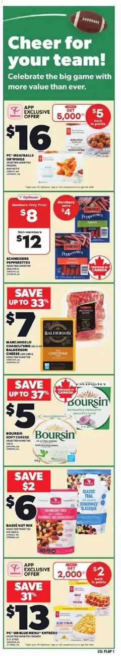 Preview of leaflet Weekly flyer / circulaire from shop Loblaws is valid from Nov 13, 2025