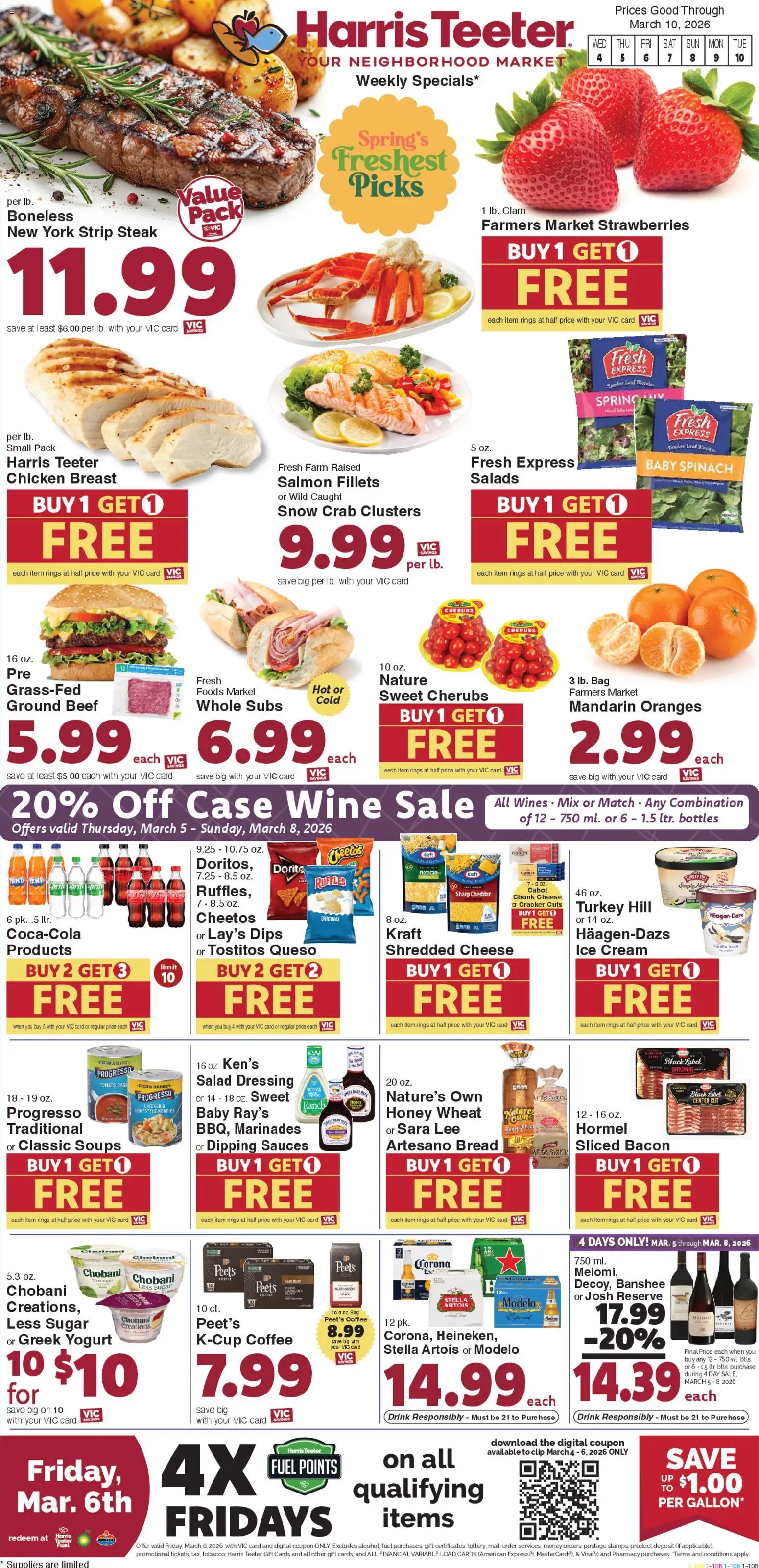 Ad Preview of Harris Teeter Harris Teeter Weekly Ad from 03/04/2026