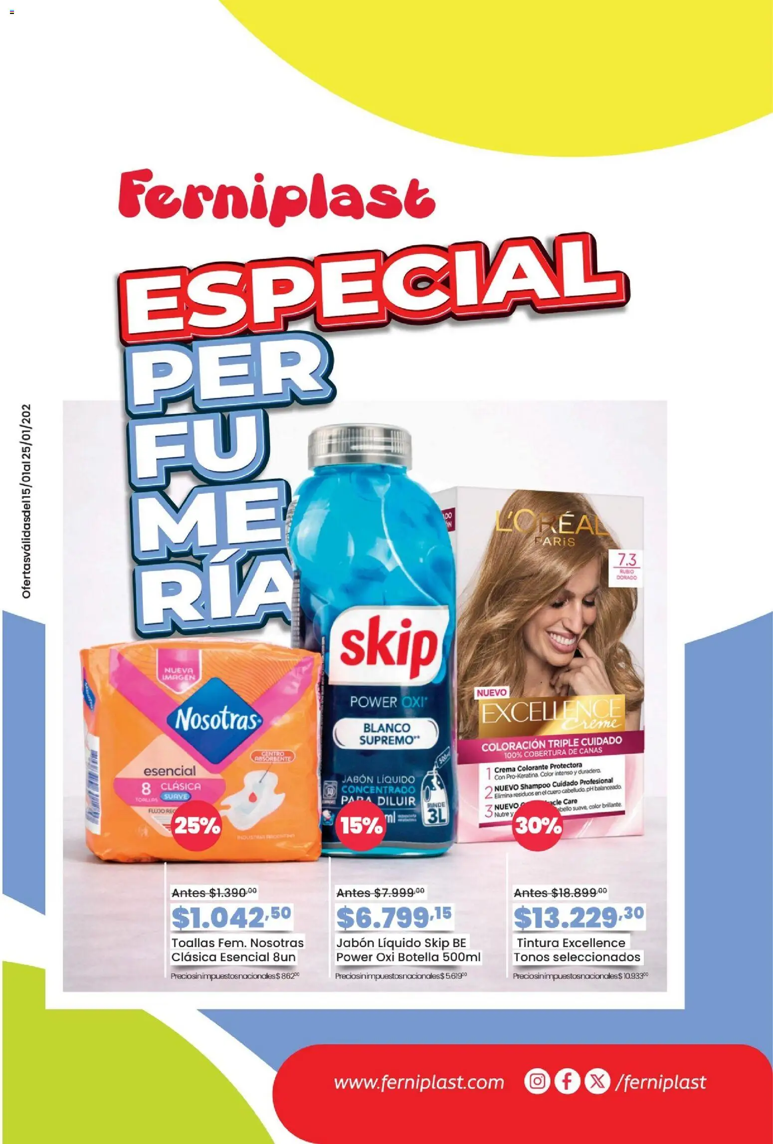 Vista previa del folleto de la tienda Ferniplast válido desde el 15/01/2026 