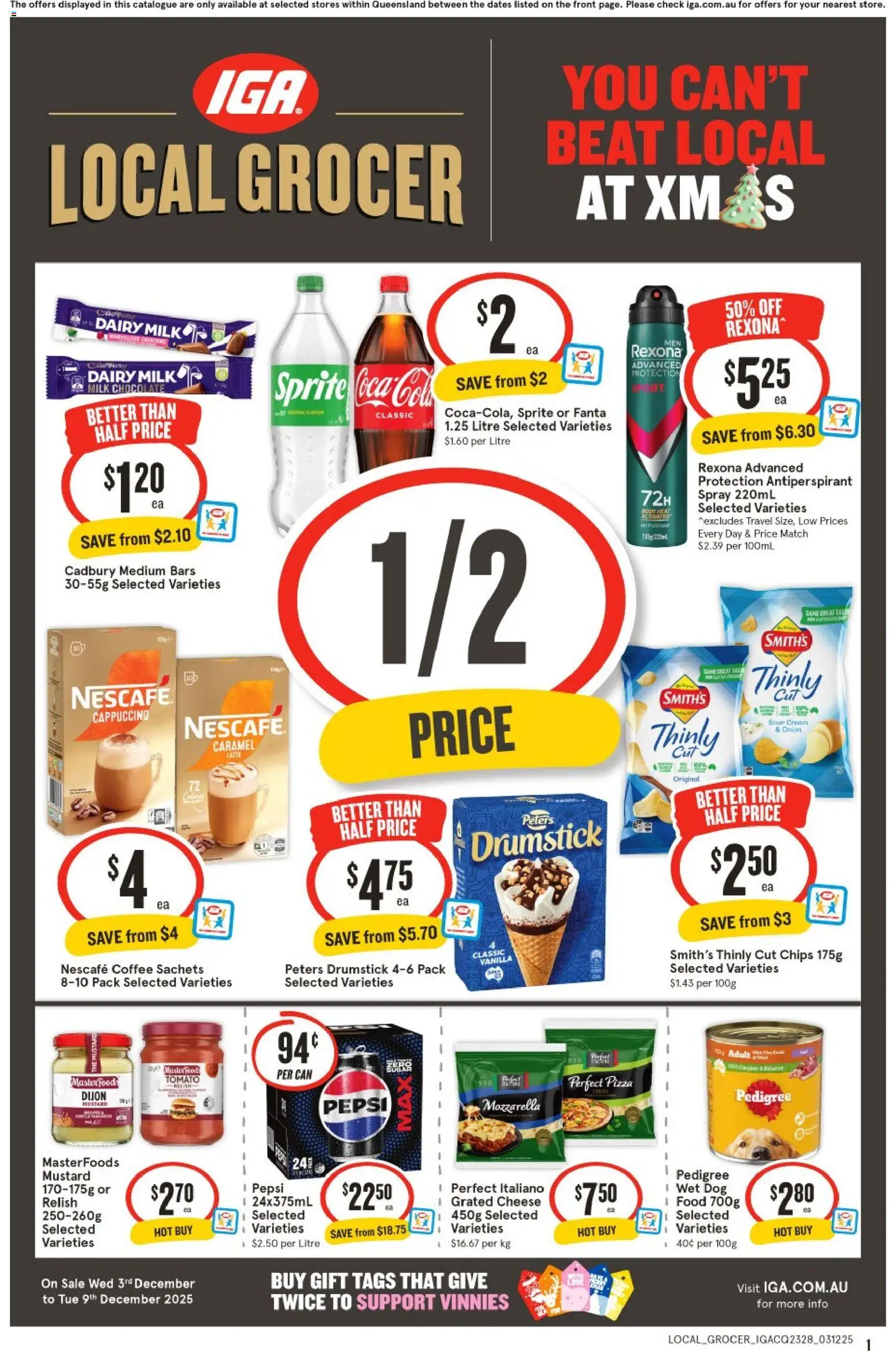Preview of catalogue Local Grocer QLD from shop IGA valid 03/12/2025