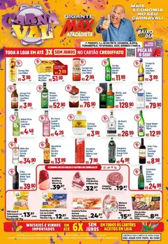 Pré-Visualização do folheto "Ofertas Carnaval" da loja Max Atacadista válido a partir de 13/02/2026