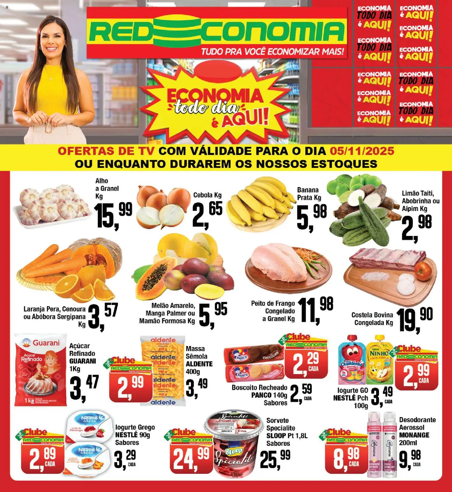 Pré-Visualização do folheto "Encarte" da loja RedEconomia válido a partir de 04/11/2025