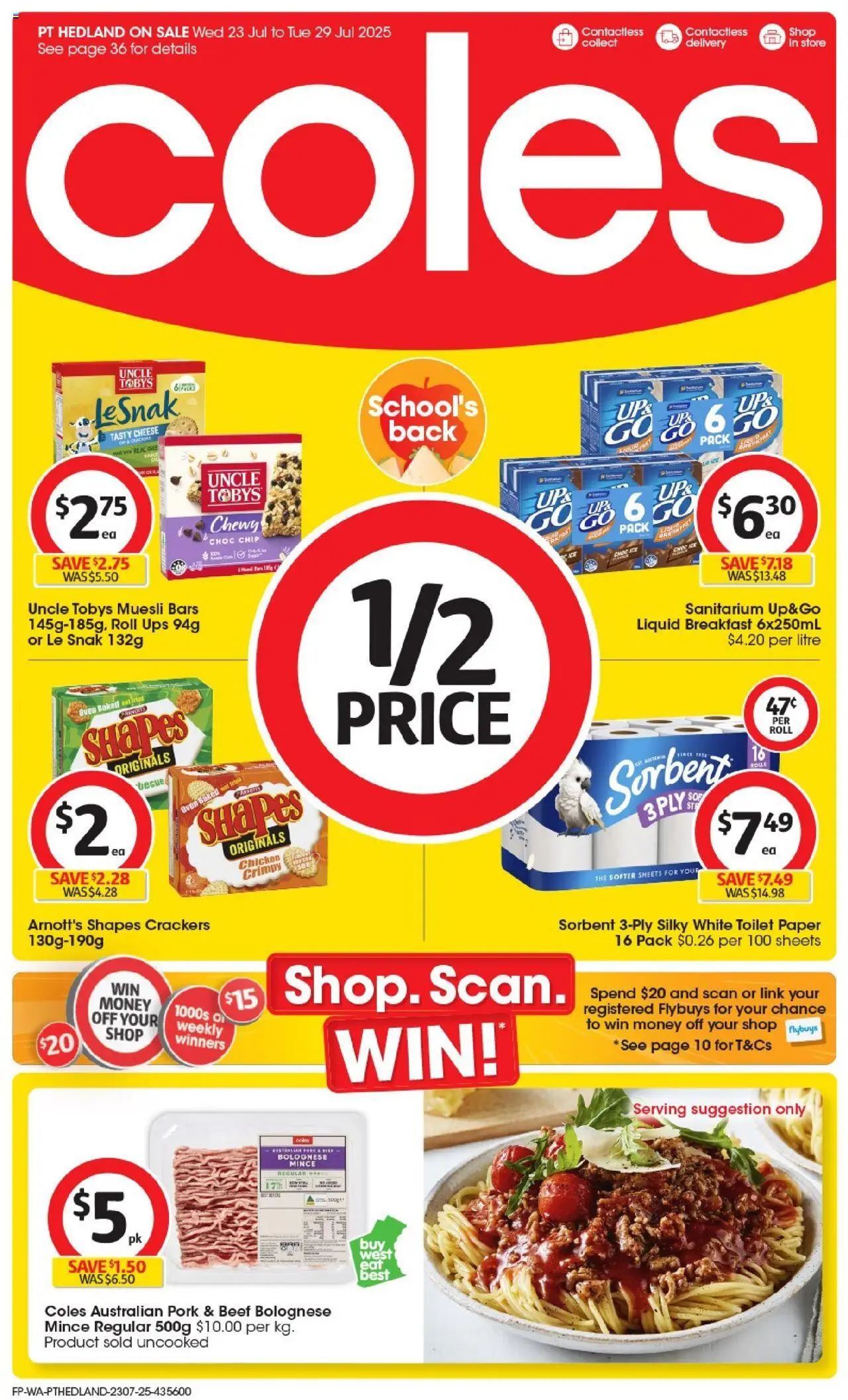 Coles catalogue valid from 23/07/2025 - page 1