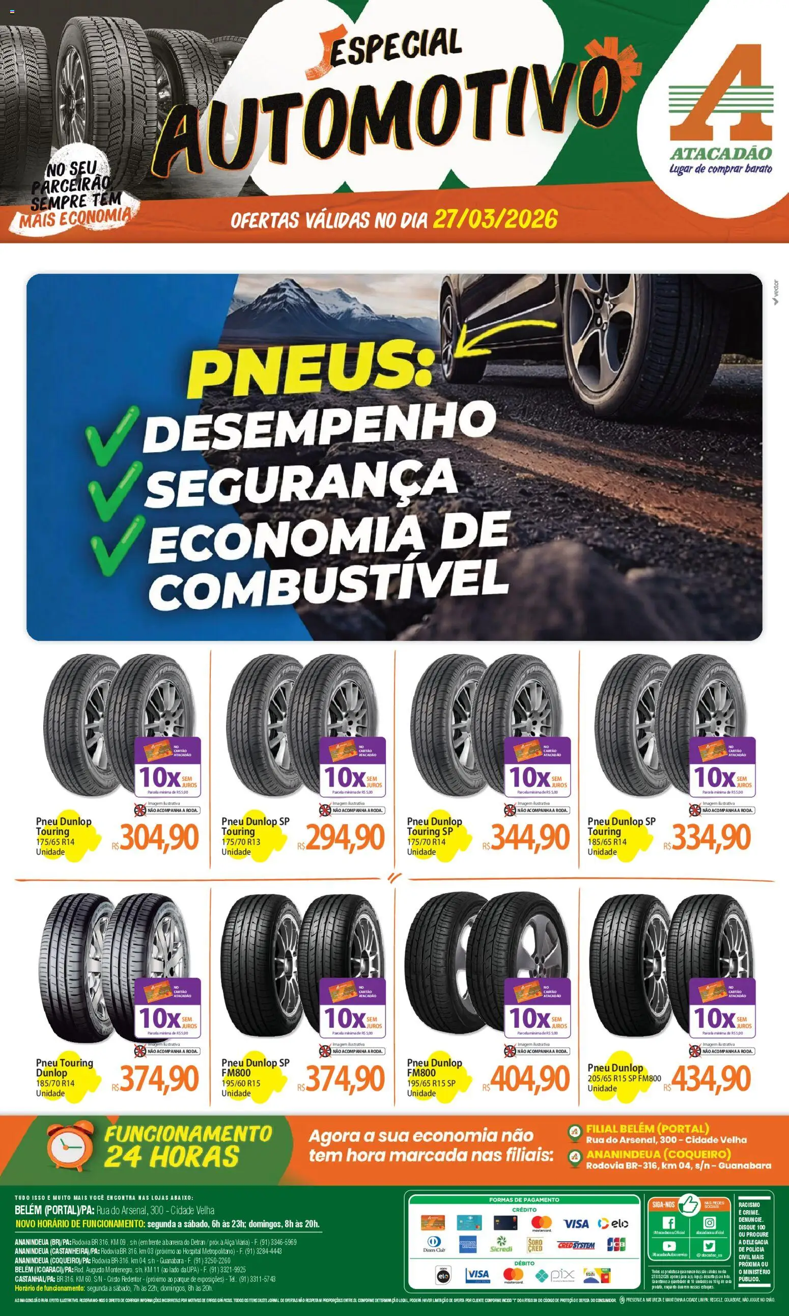 Pré-Visualização do folheto "Atacadão ofertas - PA" da loja Atacadão válido a partir de 27/03/2026