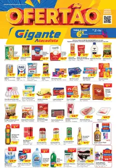 Pré-Visualização do folheto "Ofertas da semana" da loja Gigante Atacadista válido a partir de 20/10/2025